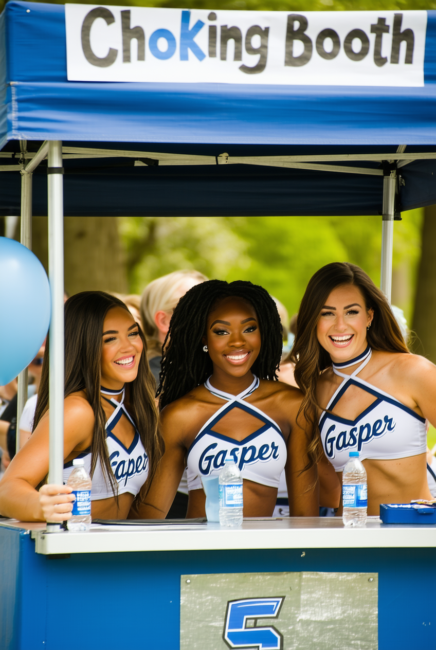 Gasper U Cheerleader Fund Raising — 47