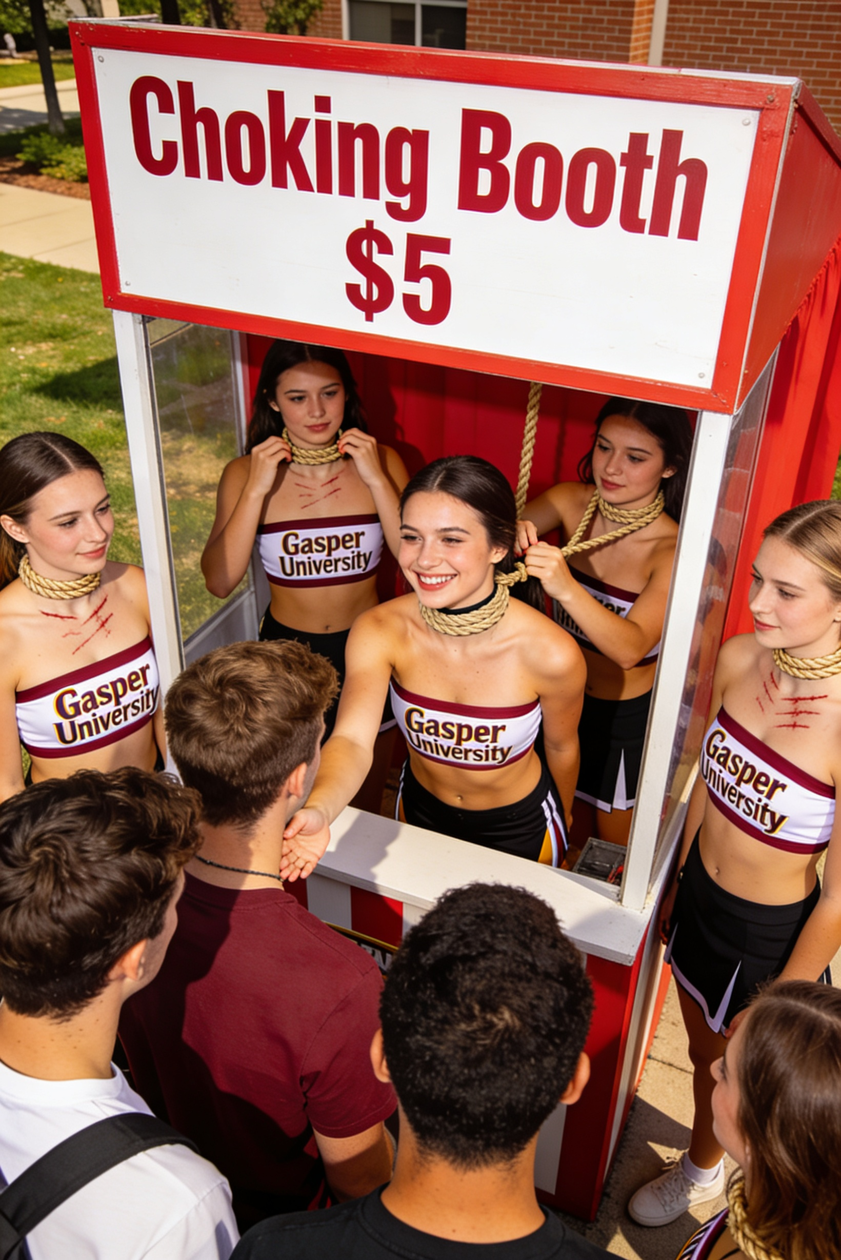 Gasper U Cheerleader Fund Raising — 43