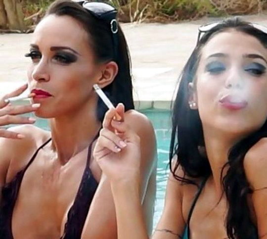 Smoking Women Smoking  Cigarettes Fetish ! — 40
