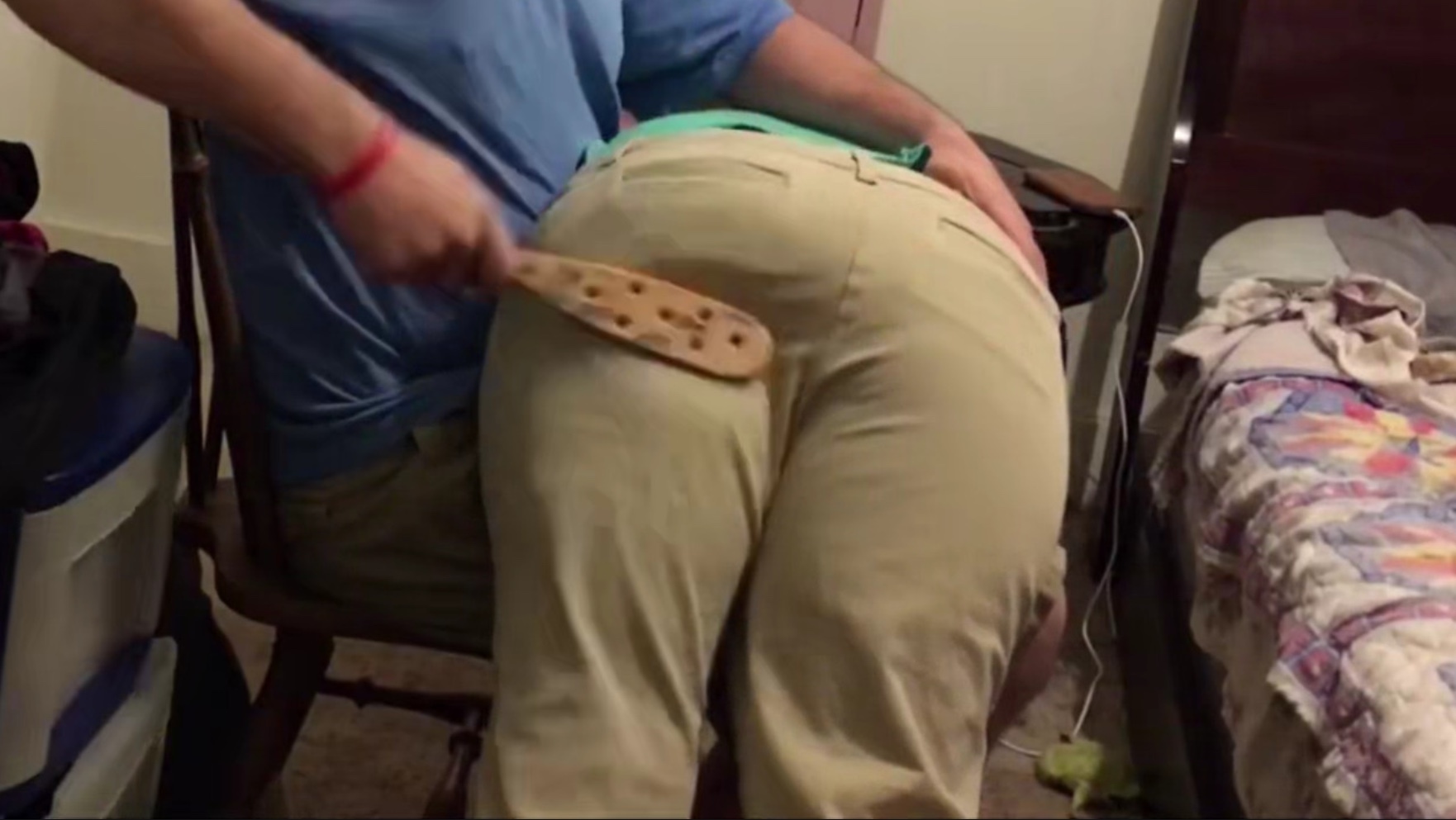 Mouth soaping and spanking — 30