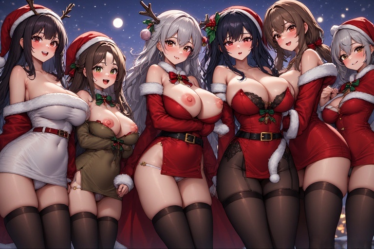 Merry hentai-mas xxxx — 34
