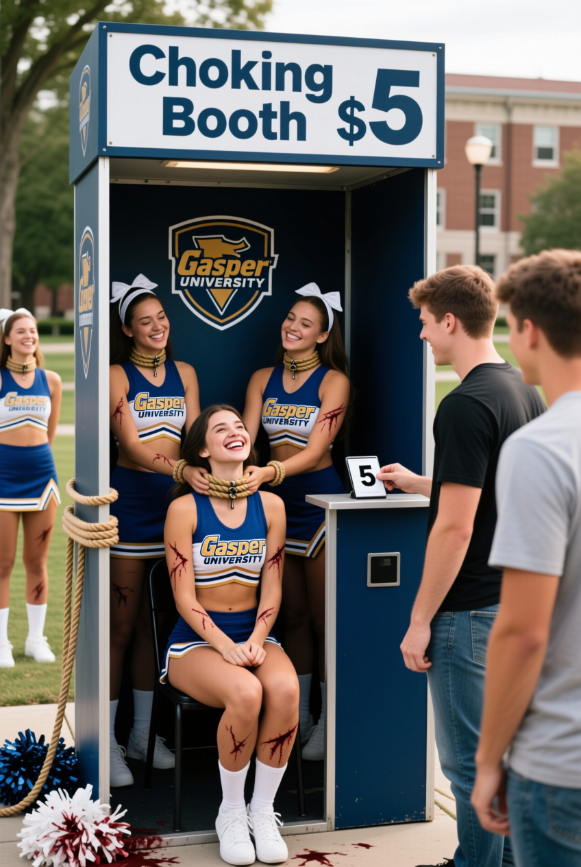 Gasper U Cheerleader Fund Raising — 11